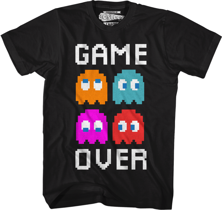Game Over Ghosts T-Shirt