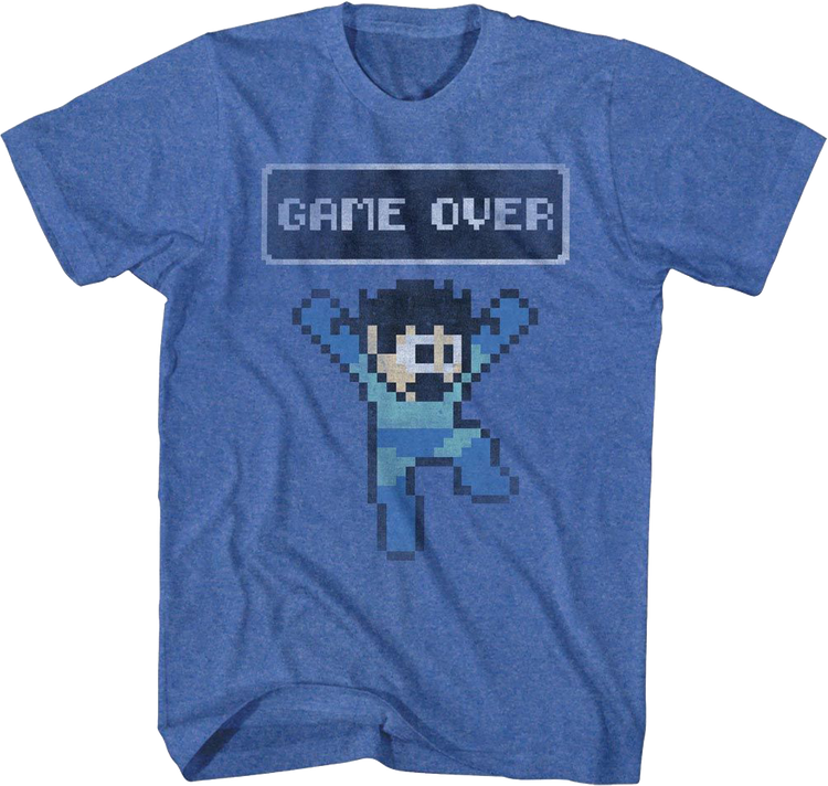 Game Over Mega Man T-Shirt