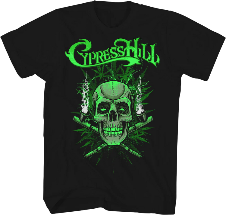 Ganja Skull Cypress Hill T-Shirt