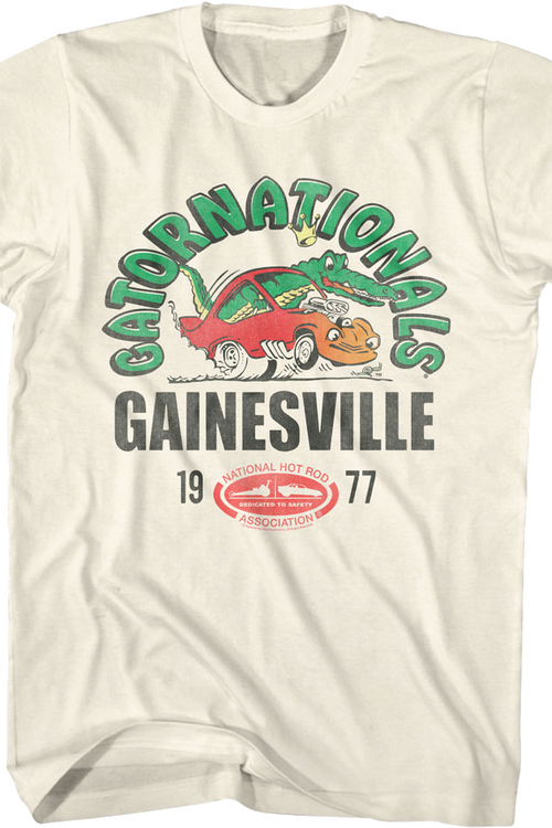 Gatornationals 1977 National Hot Rod Association T-Shirt