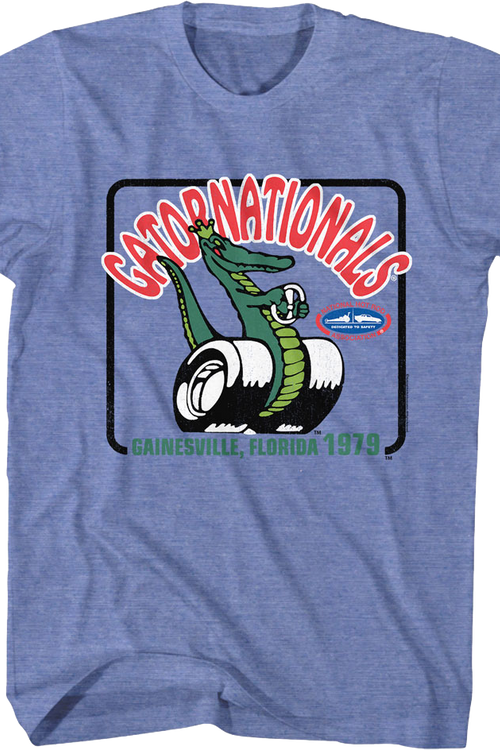 Gatornationals 1979 National Hot Rod Association T-Shirt