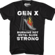 Gen X Burning Hot Metal Slide Strong T-Shirt thumbnail