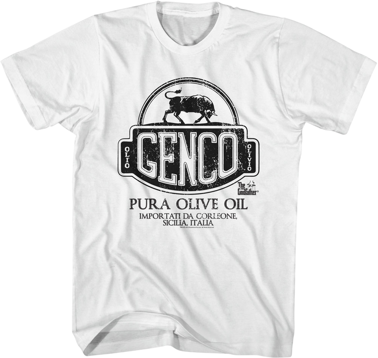 Genco Pura Olive Oil Godfather T-Shirt