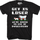 Get In Loser We're Going To Die Of Dysentery T-Shirt thumbnail