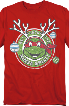 Get Into The Ninja Spirit Teenage Mutant Ninja Turtles T-Shirt