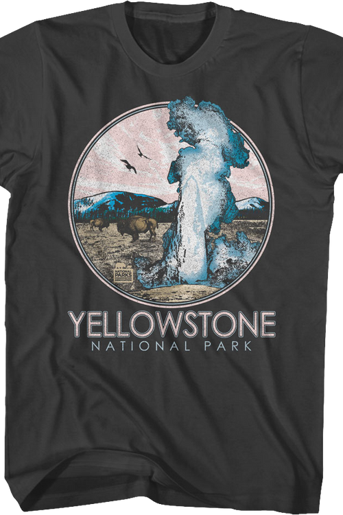 Geyser Yellowstone National Park T-Shirt