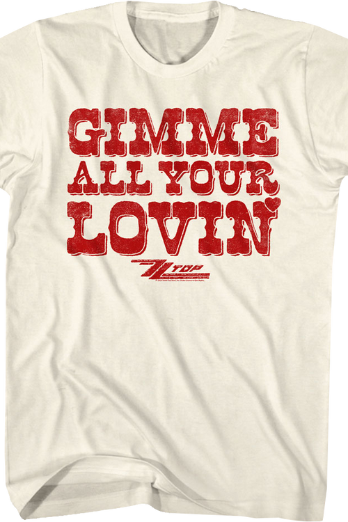 Gimme All Your Lovin' ZZ Top T-Shirt