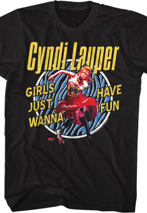 Girls Just Wanna Have Fun Cyndi Lauper T-Shirt