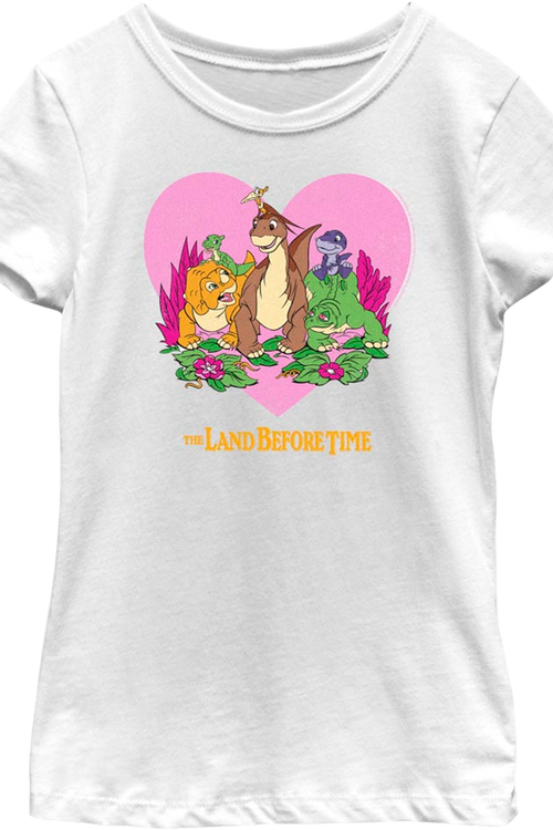 Girls Youth Best Friends Land Before Time Shirt