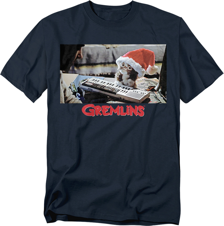 Gizmo Christmas Keyboard Gremlins T-Shirt
