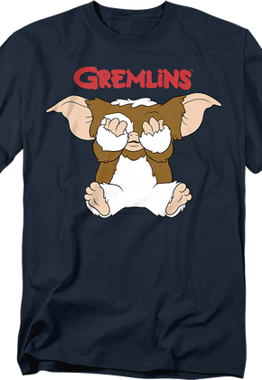 Gizmo Covering Eyes Gremlins T-Shirt