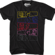 Go Go Panels Mighty Morphin Power Rangers T-Shirt thumbnail