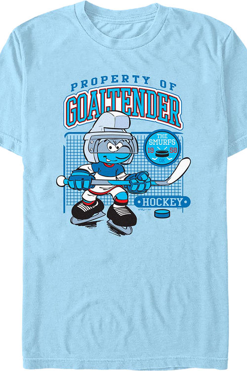 Goaltender Smurfs T-Shirt
