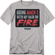 Going Mach 2 With My Hair On Fire Top Gun T-Shirt thumbnail