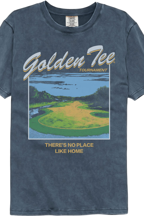 Golden Tee No Place Like Comfort Colors Brand T-Shirt