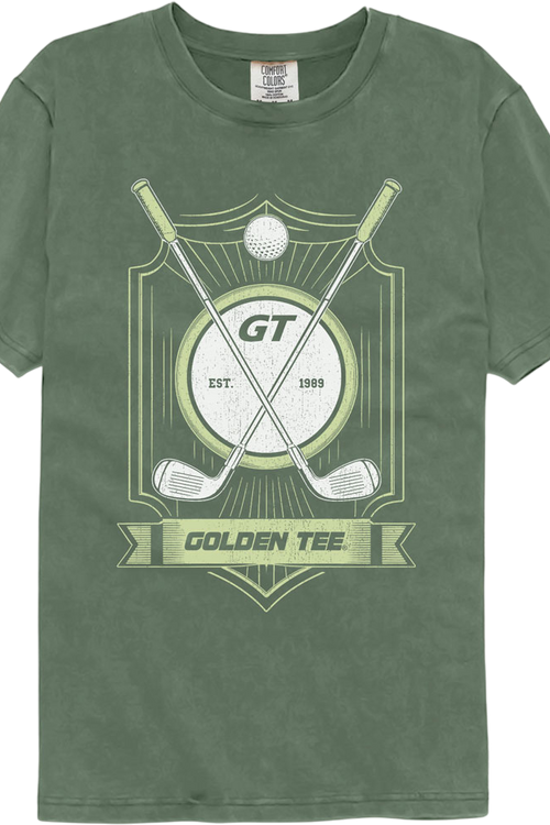 Golden Tee Shield Comfort Colors Brand T-Shirt