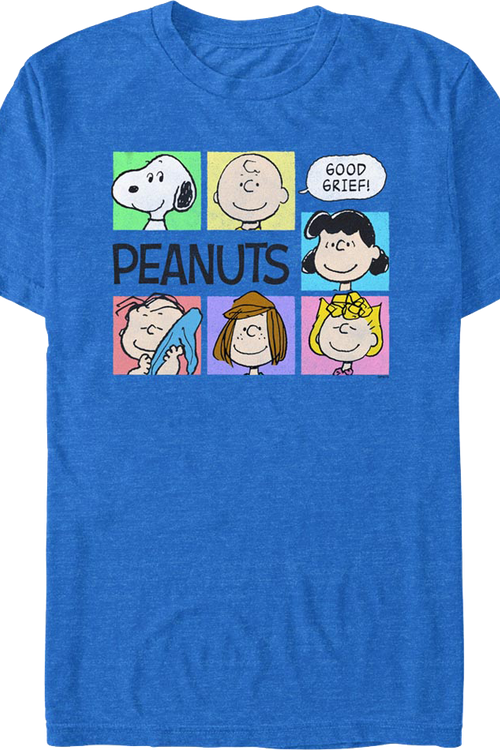 Good Grief Blocks Peanuts T-Shirt