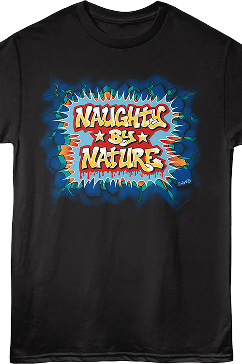 Graffiti Naughty By Nature T-Shirt
