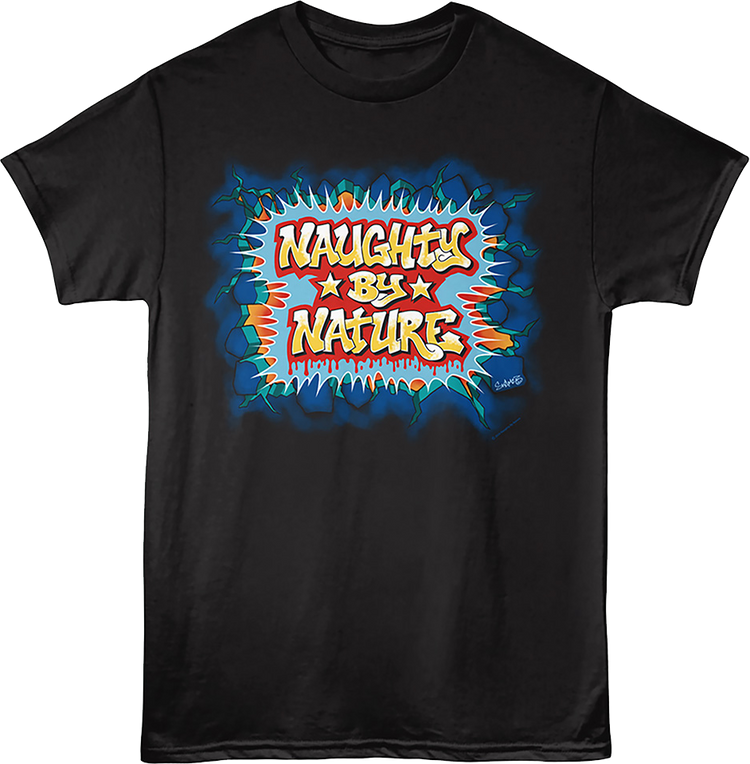 Graffiti Naughty By Nature T-Shirt