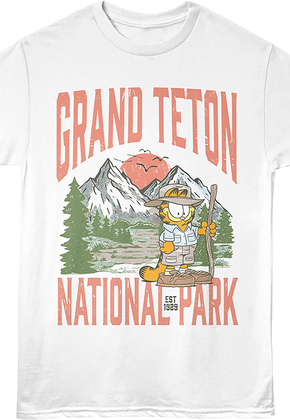 Grand Teton National Park Garfield T-Shirt