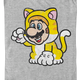 Gray Cat Mario Super Mario Bros. T-Shirt thumbnail