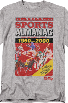 Grays Sports Almanac Back To The Future T-Shirt