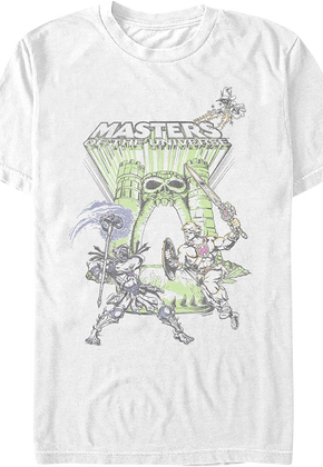 Grayskull Duel Masters Of The Universe T-Shirt