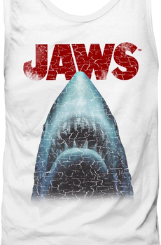 Great White Shark Jaws Tank Top