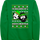 Green Christmas Faux Ugly Sweater Cheech And Chong Sweatshirt
