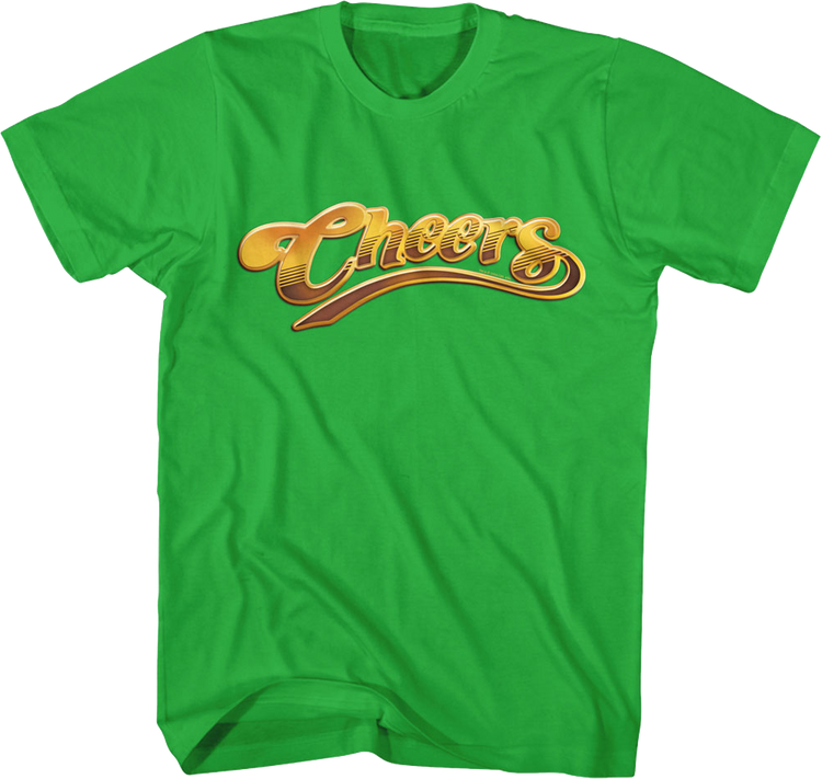 Green Classic Logo Cheers T-Shirt