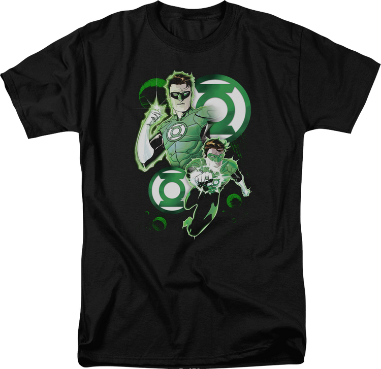 Green Lantern Collage DC Comics T-Shirt