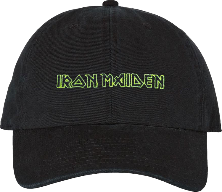 Green Logo Iron Maiden Dad Hat