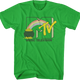 Green Rainbow And Pot Of Gold Logo MTV Shirt thumbnail