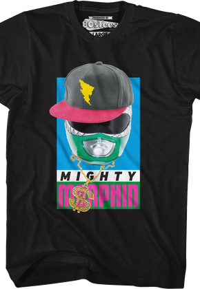 Green Ranger Bling Mighty Morphin Power Rangers T-Shirt