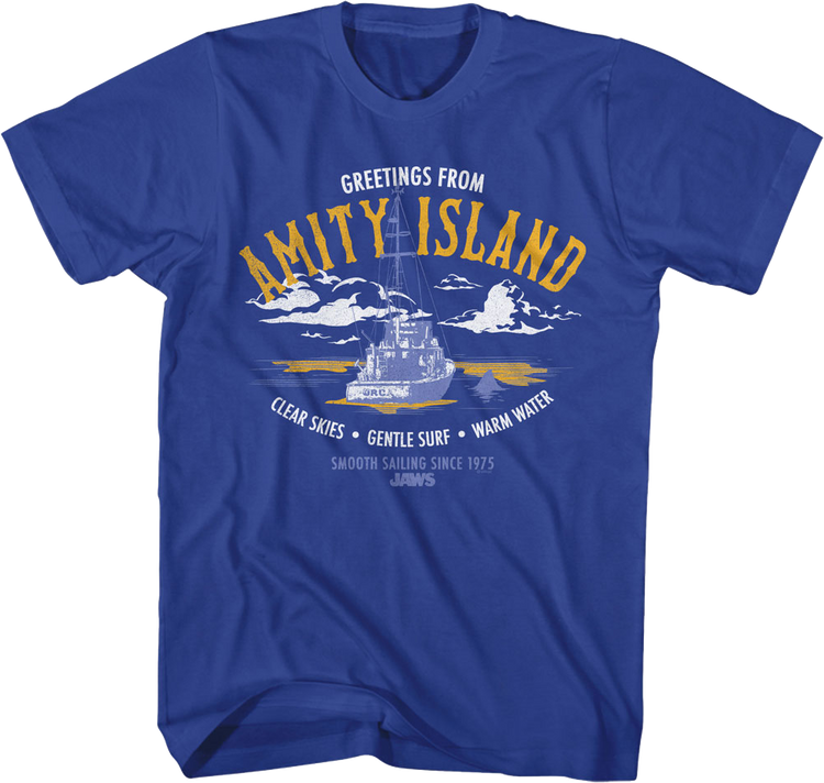 Greetings From Amity Island Jaws T-Shirt