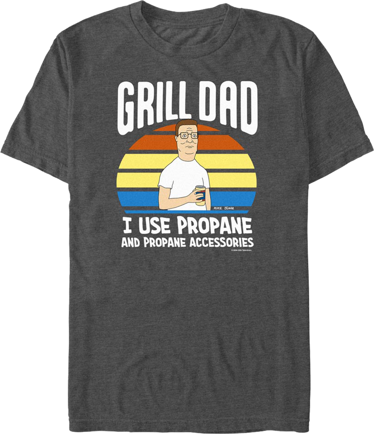 Grill Dad King of the Hill T-Shirt