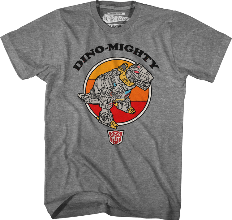 Grimlock Dino-Mighty Transformers T-Shirt