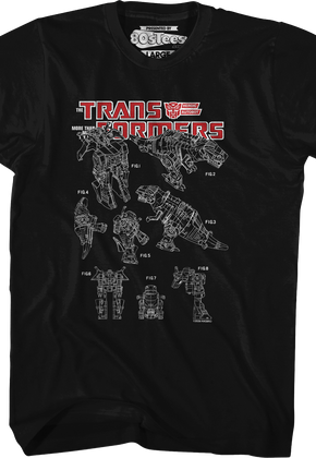 Grimlock Patent Transformers T-Shirt