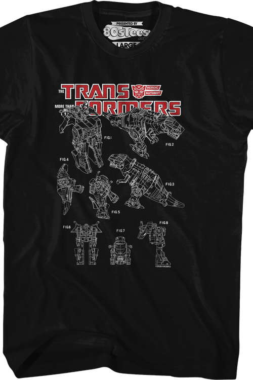 Grimlock Patent Transformers T-Shirt