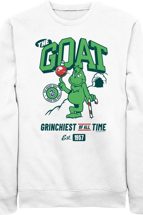 Grinchiest Of All Time Dr. Seuss Sweatshirt