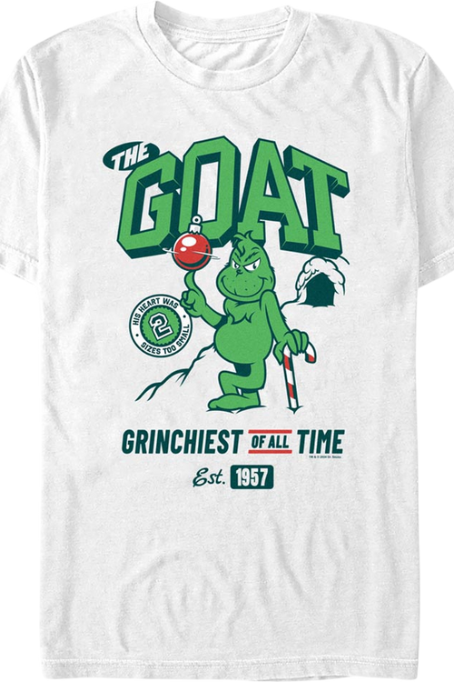 Grinchiest Of All Time Dr. Seuss T-Shirt