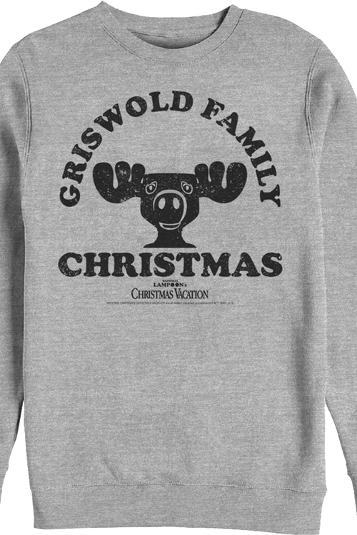 Griswold Family Moose Mug Christmas Vacation Sweatshirt