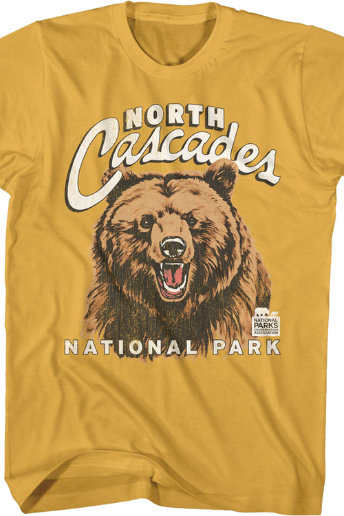 Grizzly Bear North Cascades National Park T-Shirt