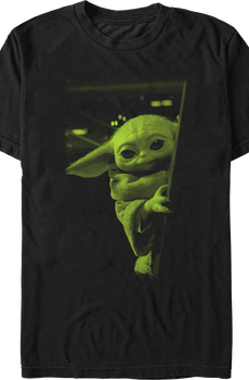 Grogu Peek-A-Boo The Mandalorian Star Wars T-Shirt