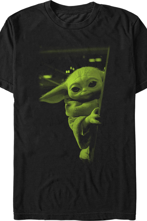 Grogu Peek-A-Boo The Mandalorian Star Wars T-Shirt