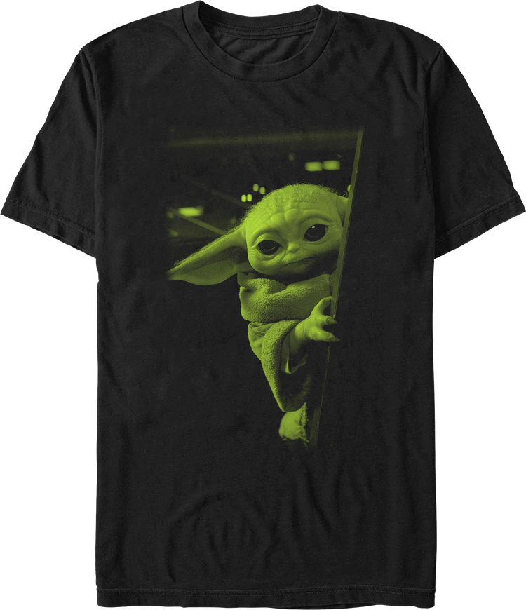 Grogu Peek-A-Boo The Mandalorian Star Wars T-Shirt