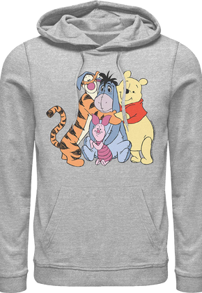 Group Hug Winnie The Pooh Hoodie