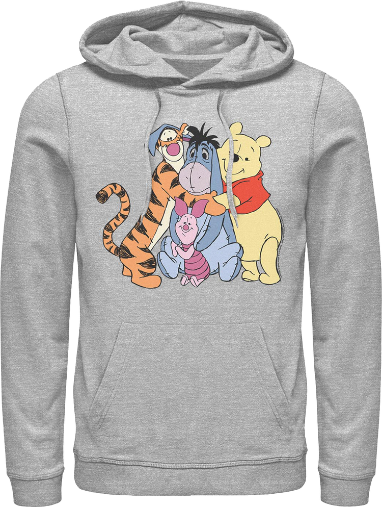 Group Hug Winnie The Pooh Hoodie
