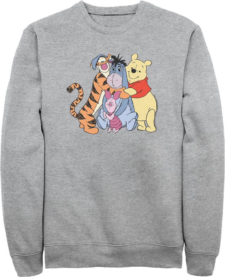 Group Hug Winnie The Pooh Sweatshirt