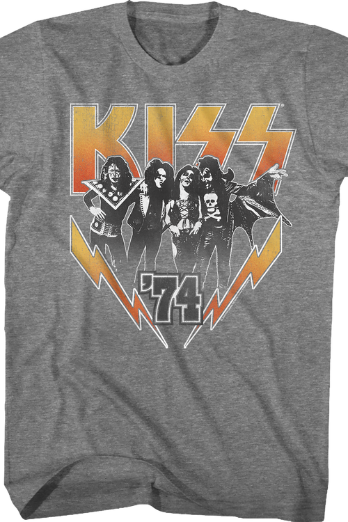 Group Photo '74 KISS T-Shirt